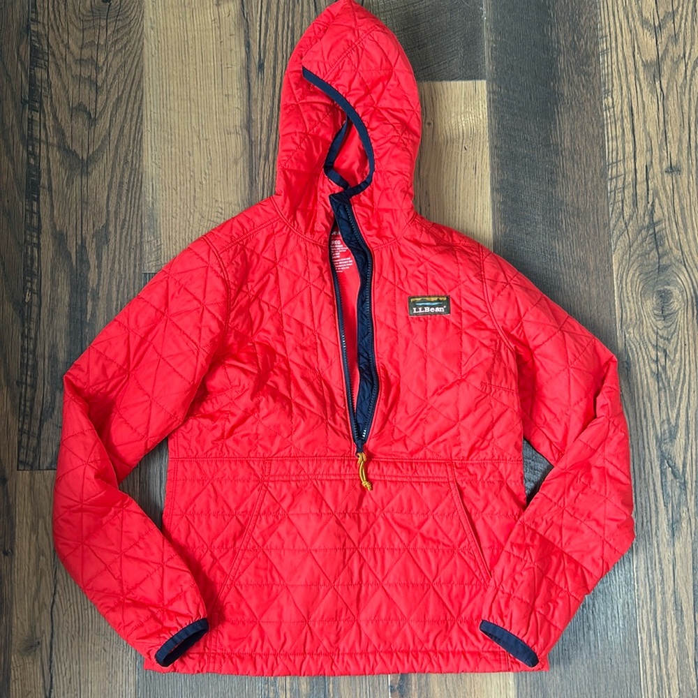 EUC L.L.Bean 1/4 zip jacket